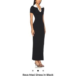 All The Ways Rava Maxi Dress in Black size Xs